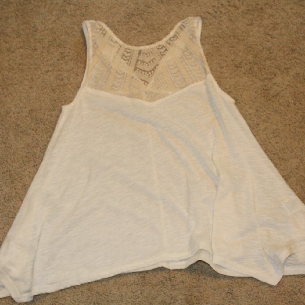 White tank top